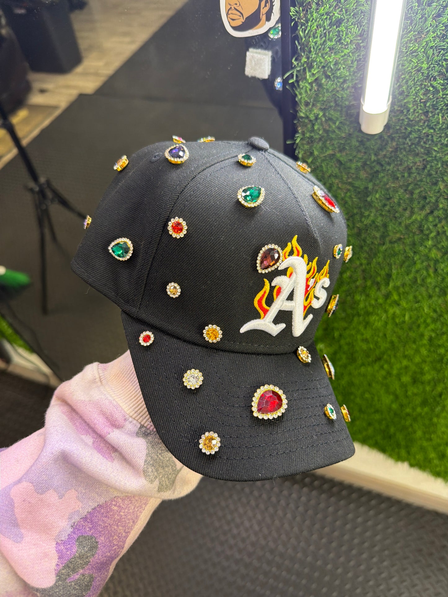 Custom A’s Hat