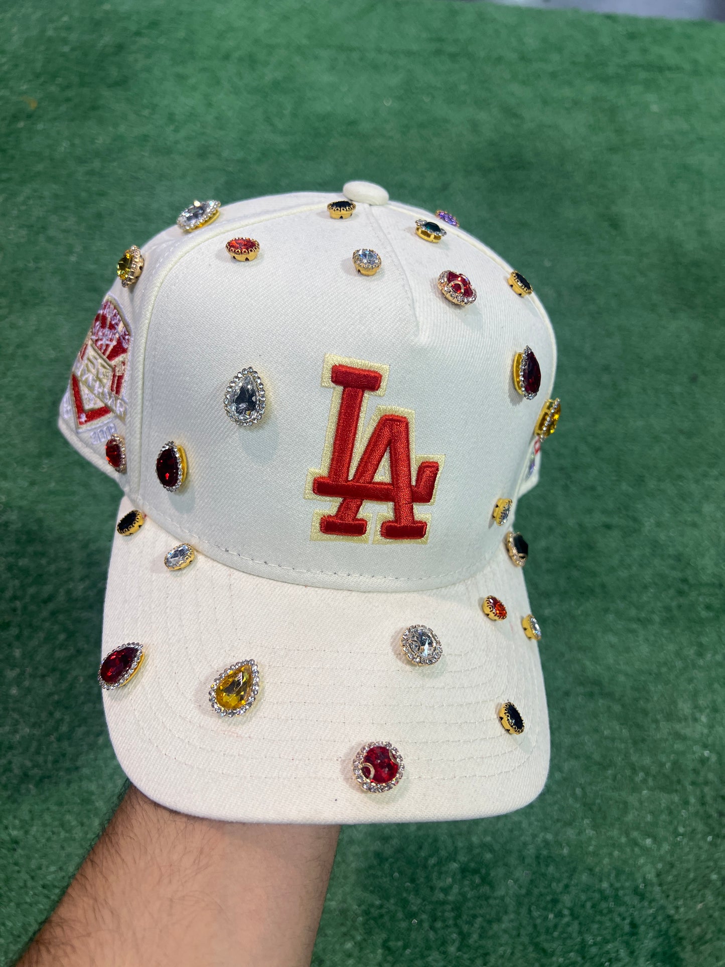 Custom White La Dodgers