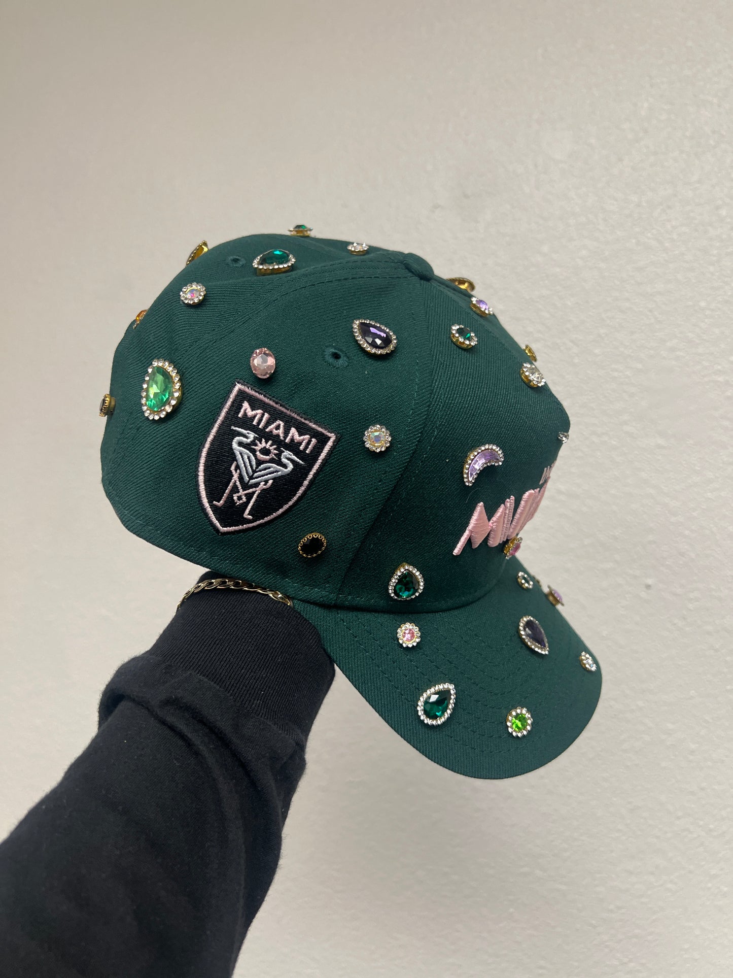 Custom Green & Pink Miami inter