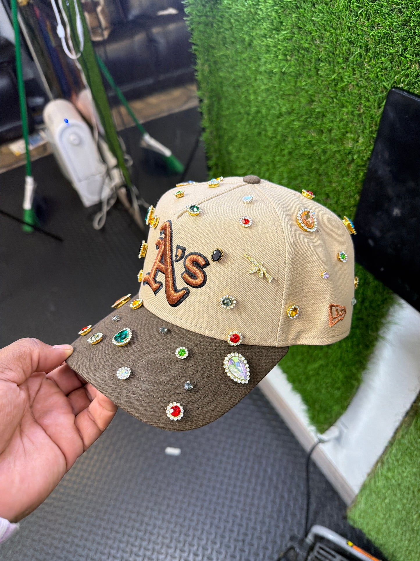 Custom Oakland A’s Hat