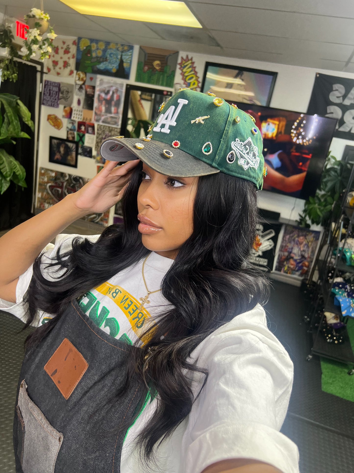 Custom Green wash La