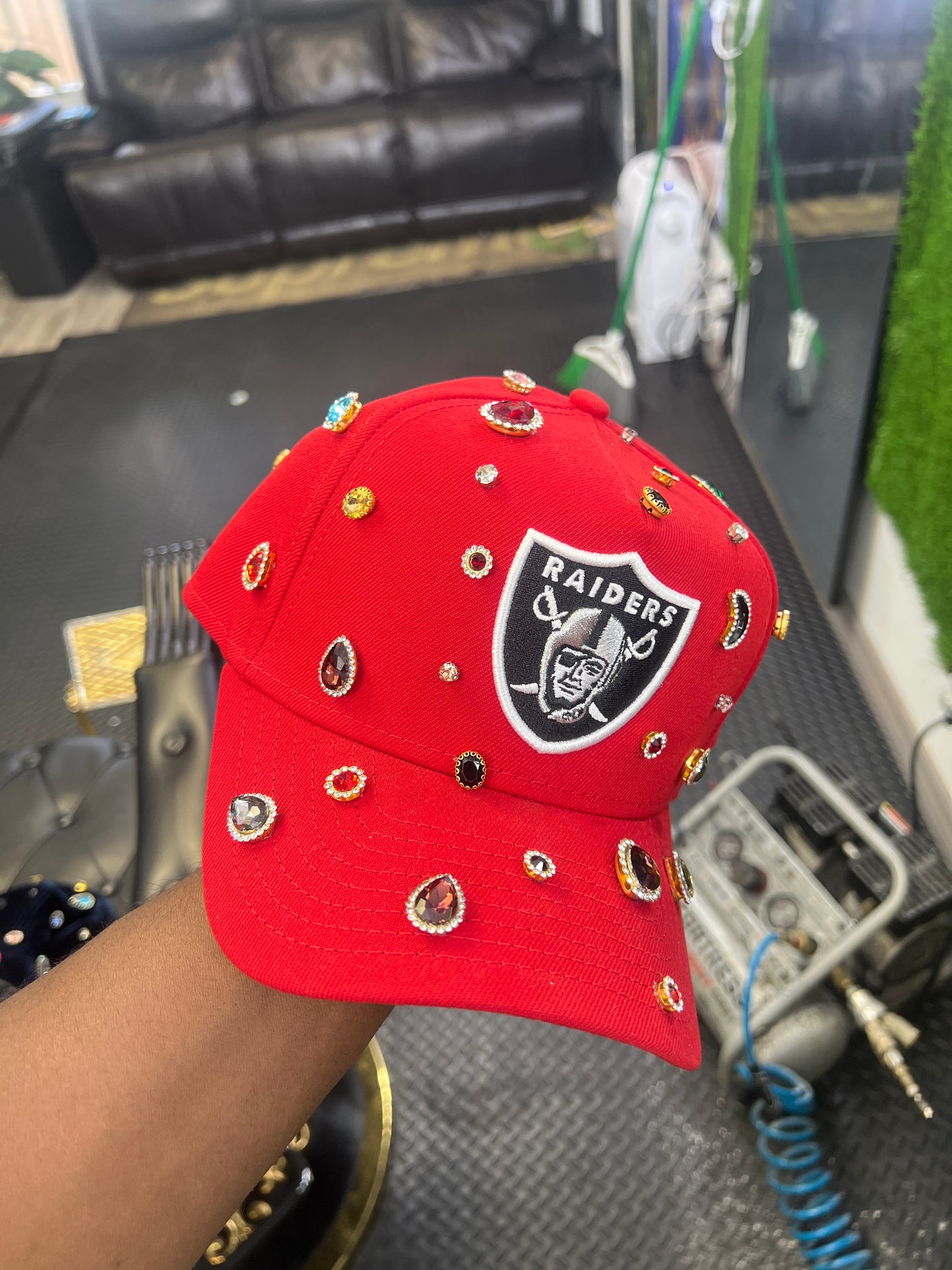 Custom Red Raiders Hat