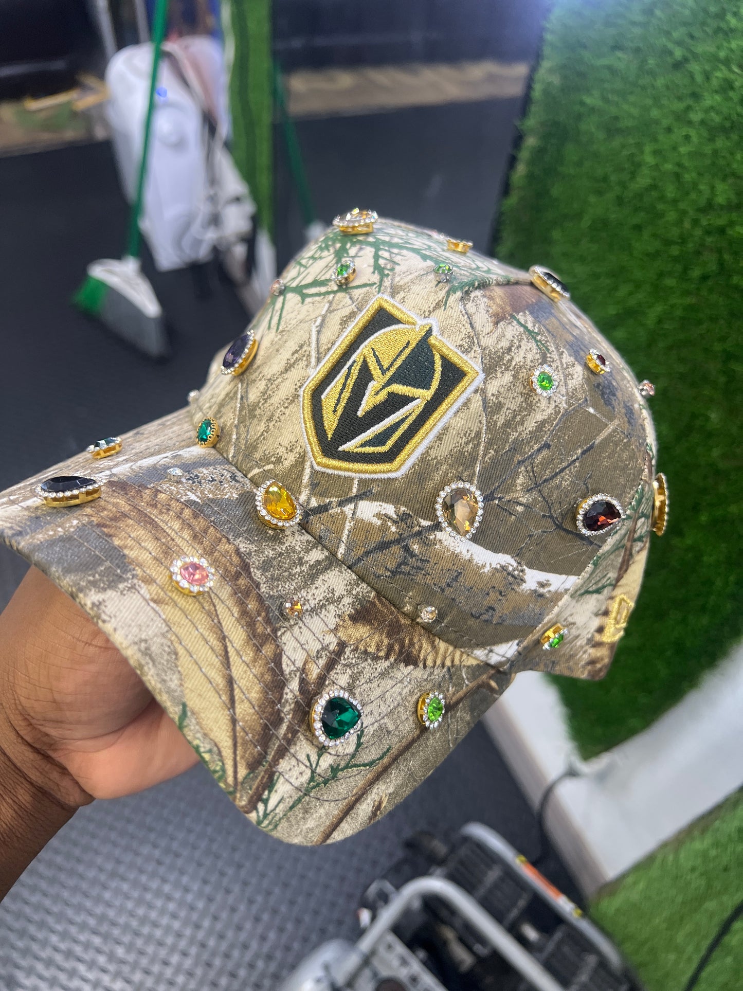 Custom Vegas knights Hat