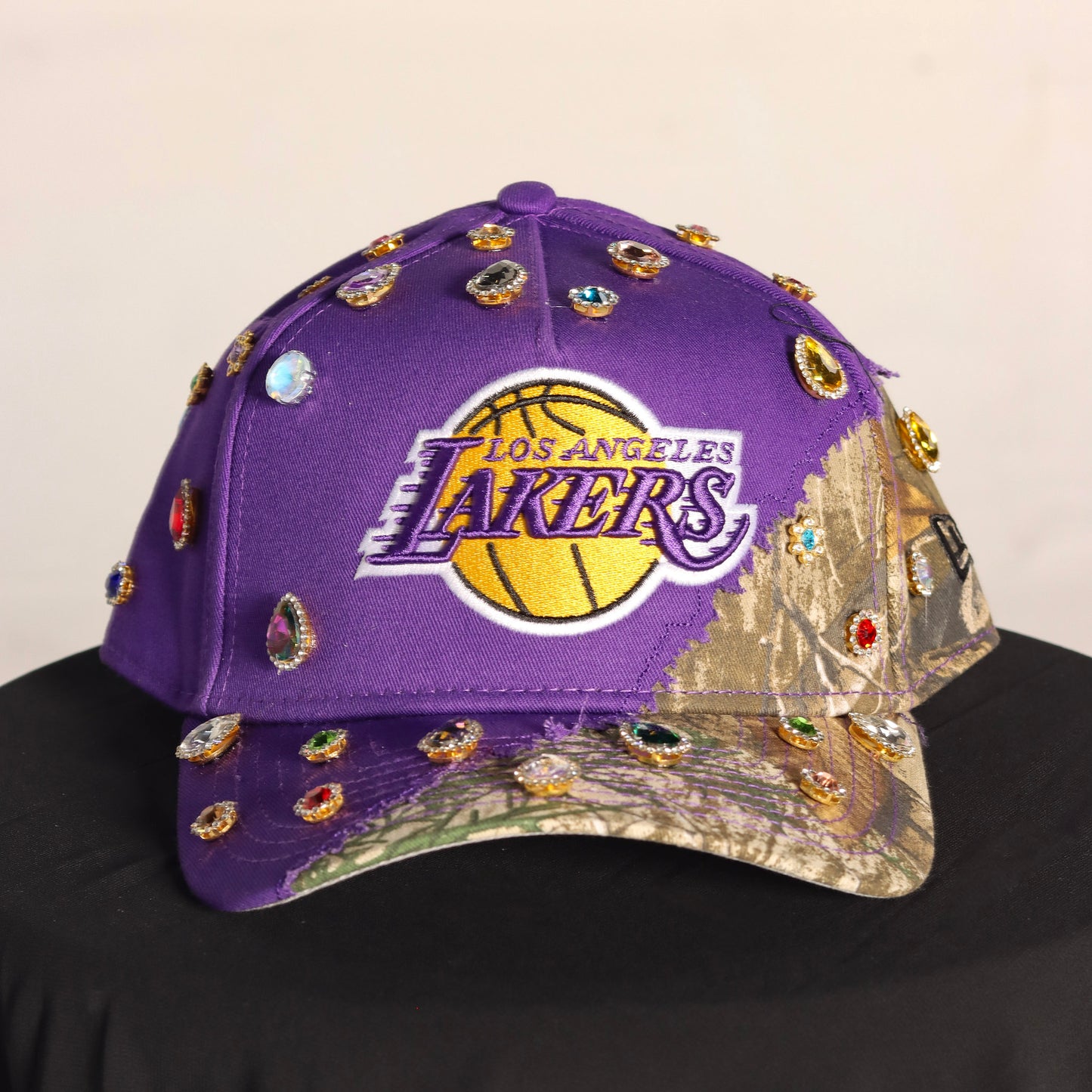 Custom Purple/camo Lakers