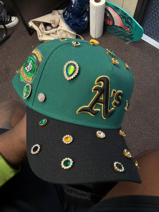 Custom A’s Hat