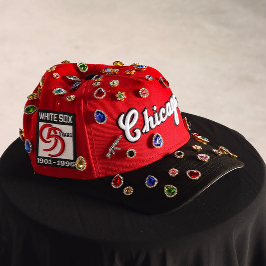 Custom black/red Chicago