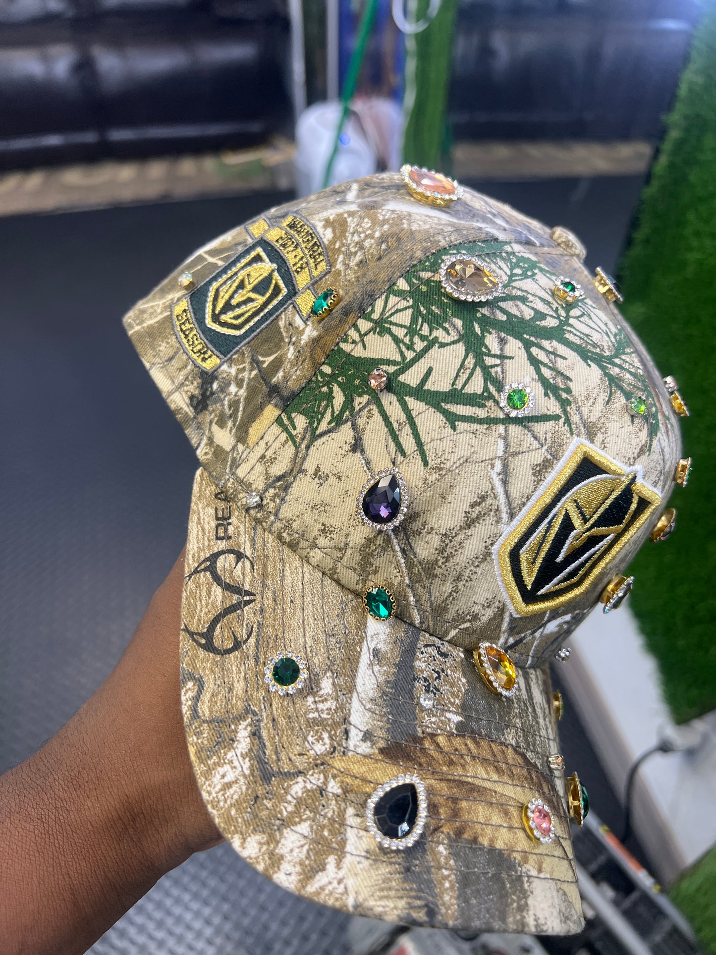 Custom Vegas knights Hat