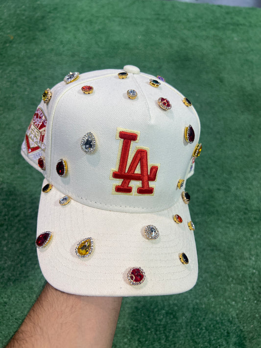 Custom White La Dodgers