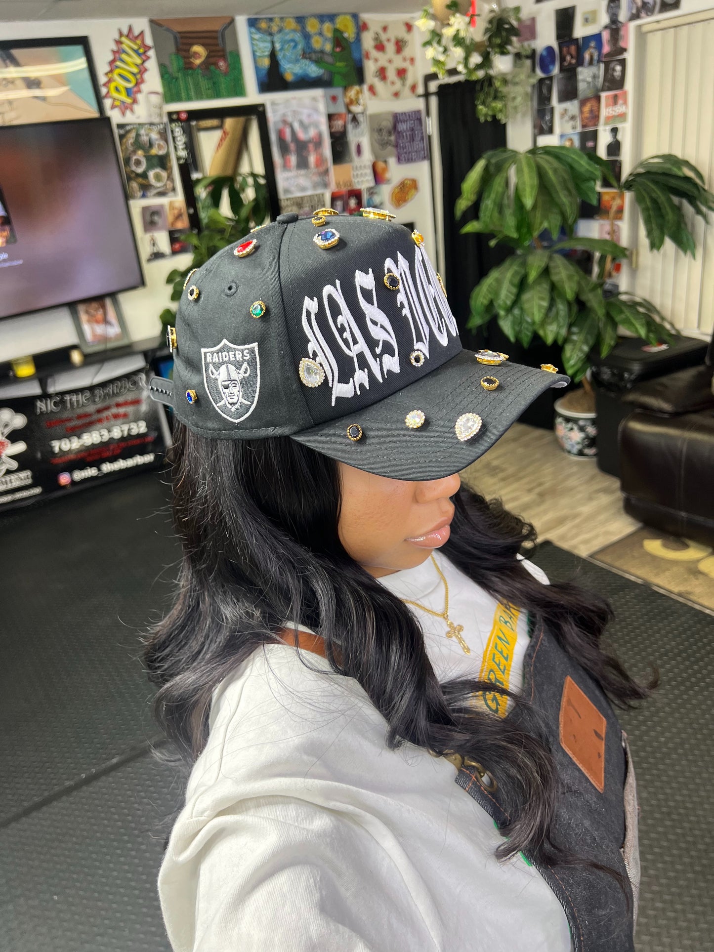 Custom Las Vegas Raiders Hat