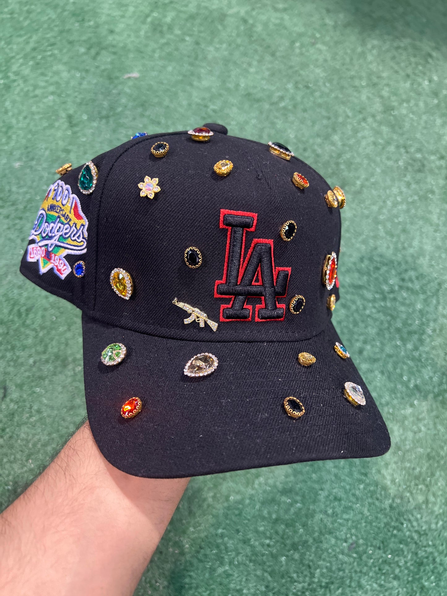 Custom Black La Dodgers