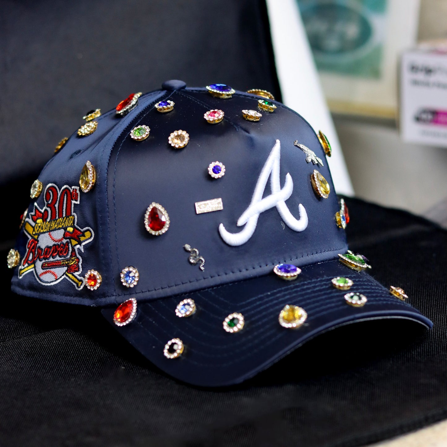 Satin N’blue Atlanta braves