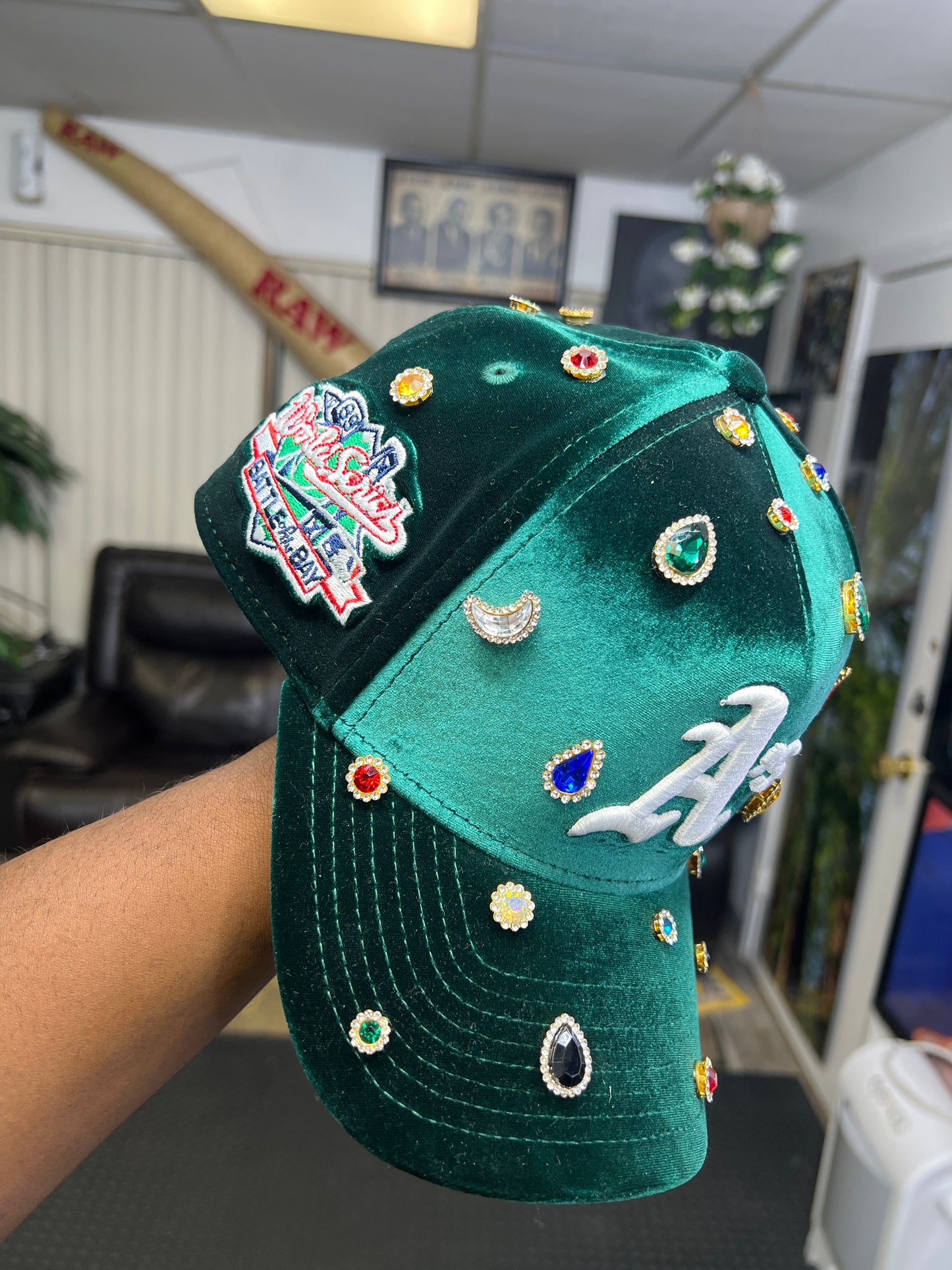 Custom A’s Hat