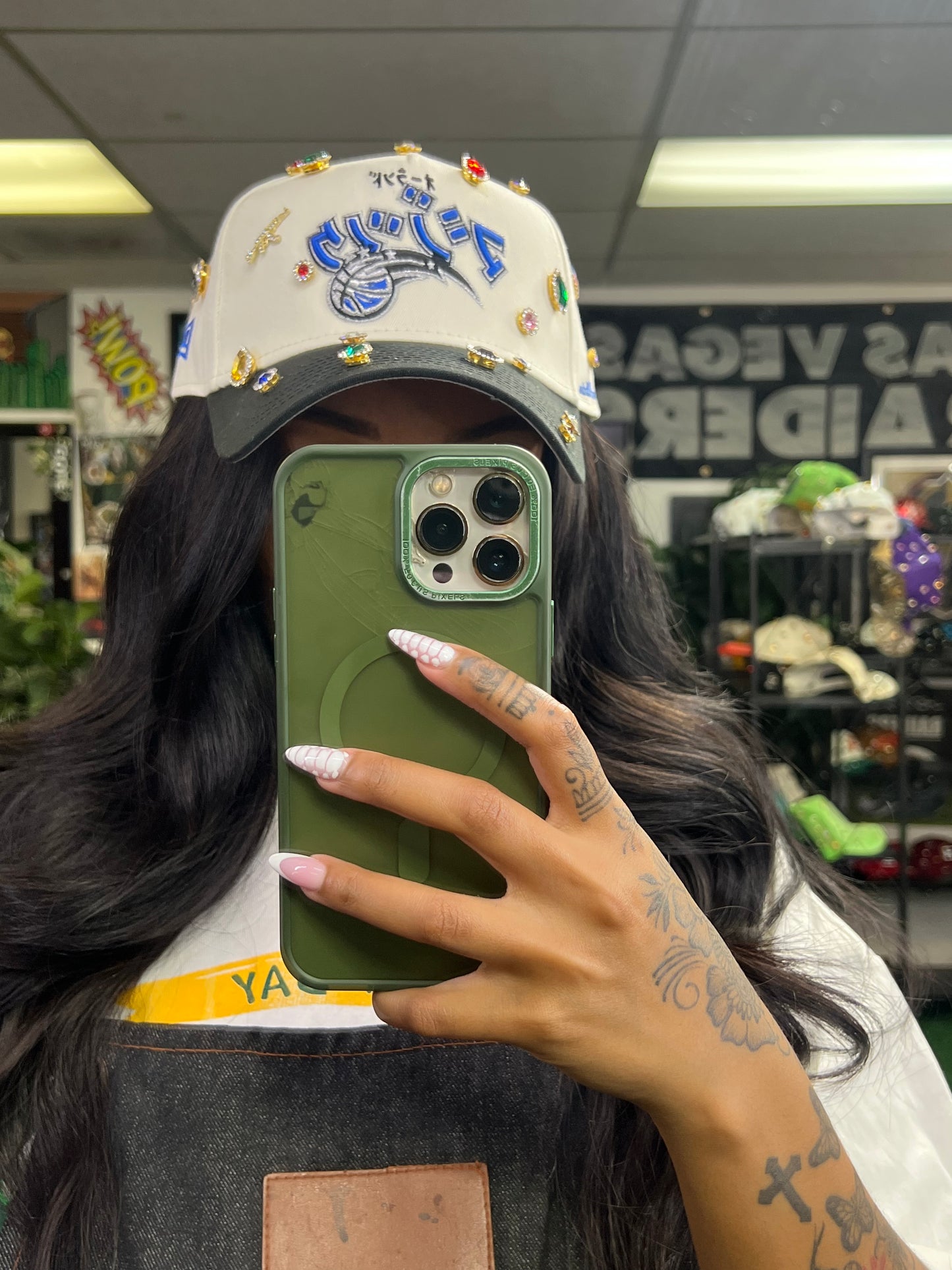 Custom Chinese Font Orlando Magic Hat