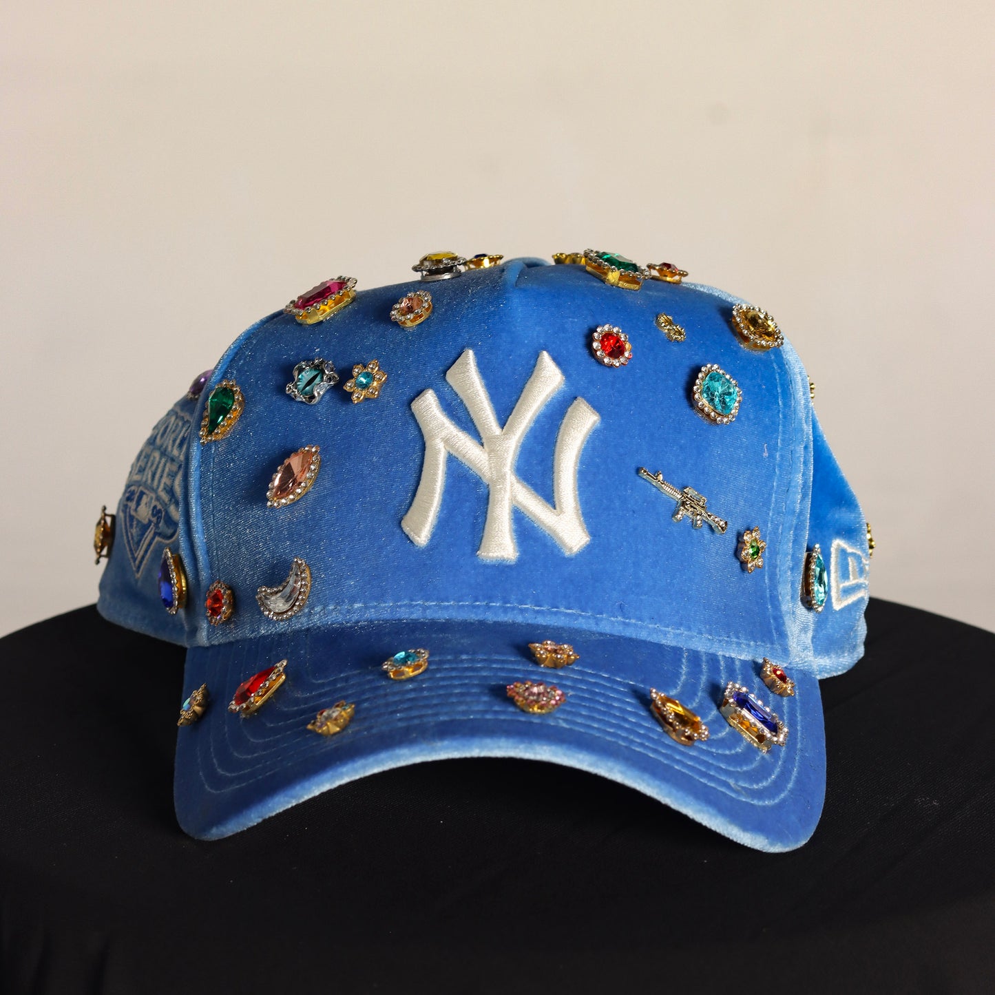 Custom Baby Blue suede NY