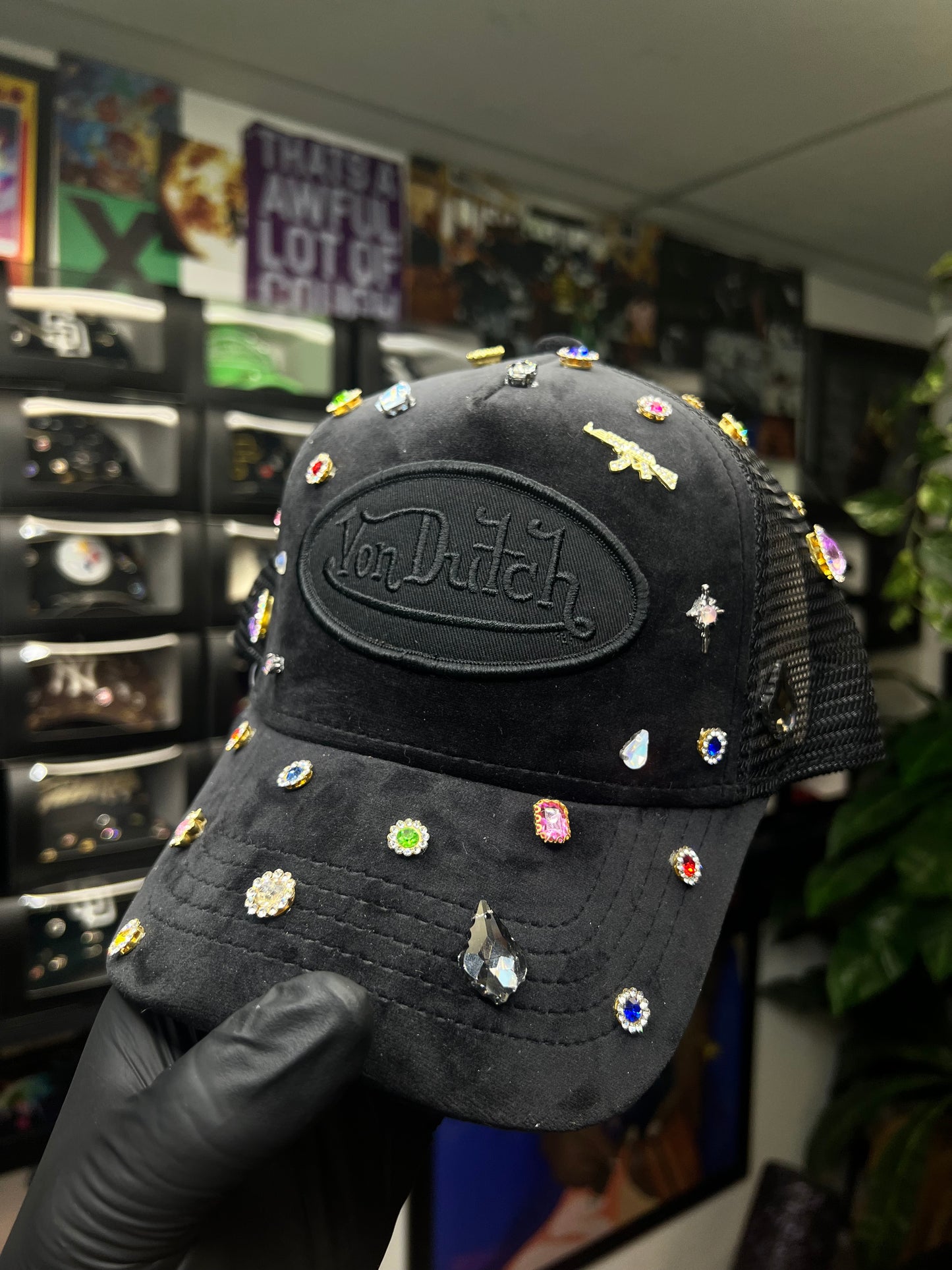 Custom Black Von Dutch