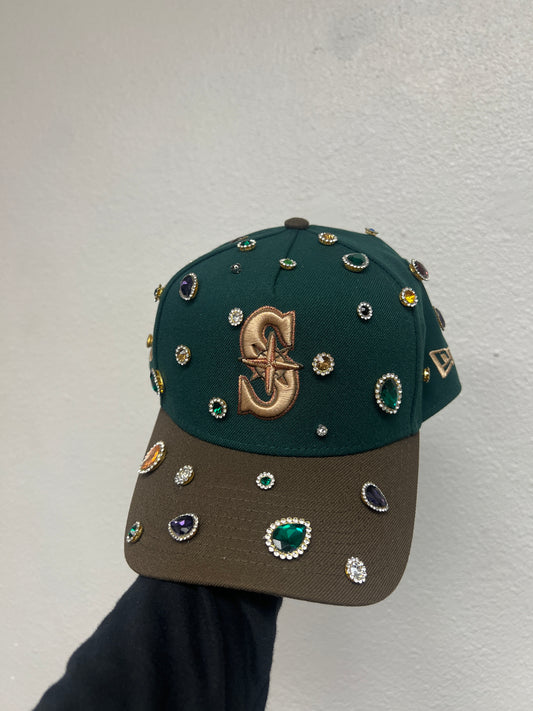Custom Brown & Green Mariners