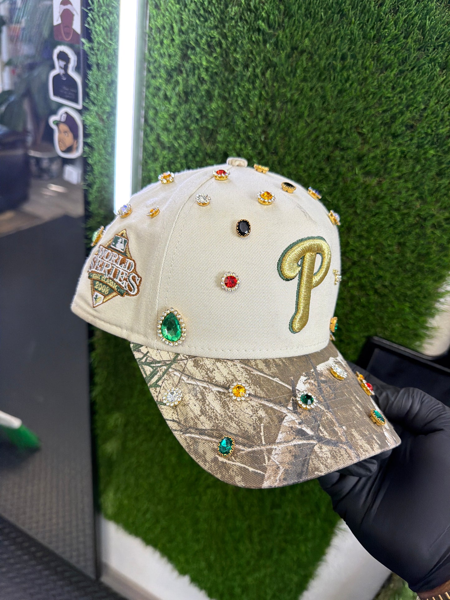 Custom Camo P Hat