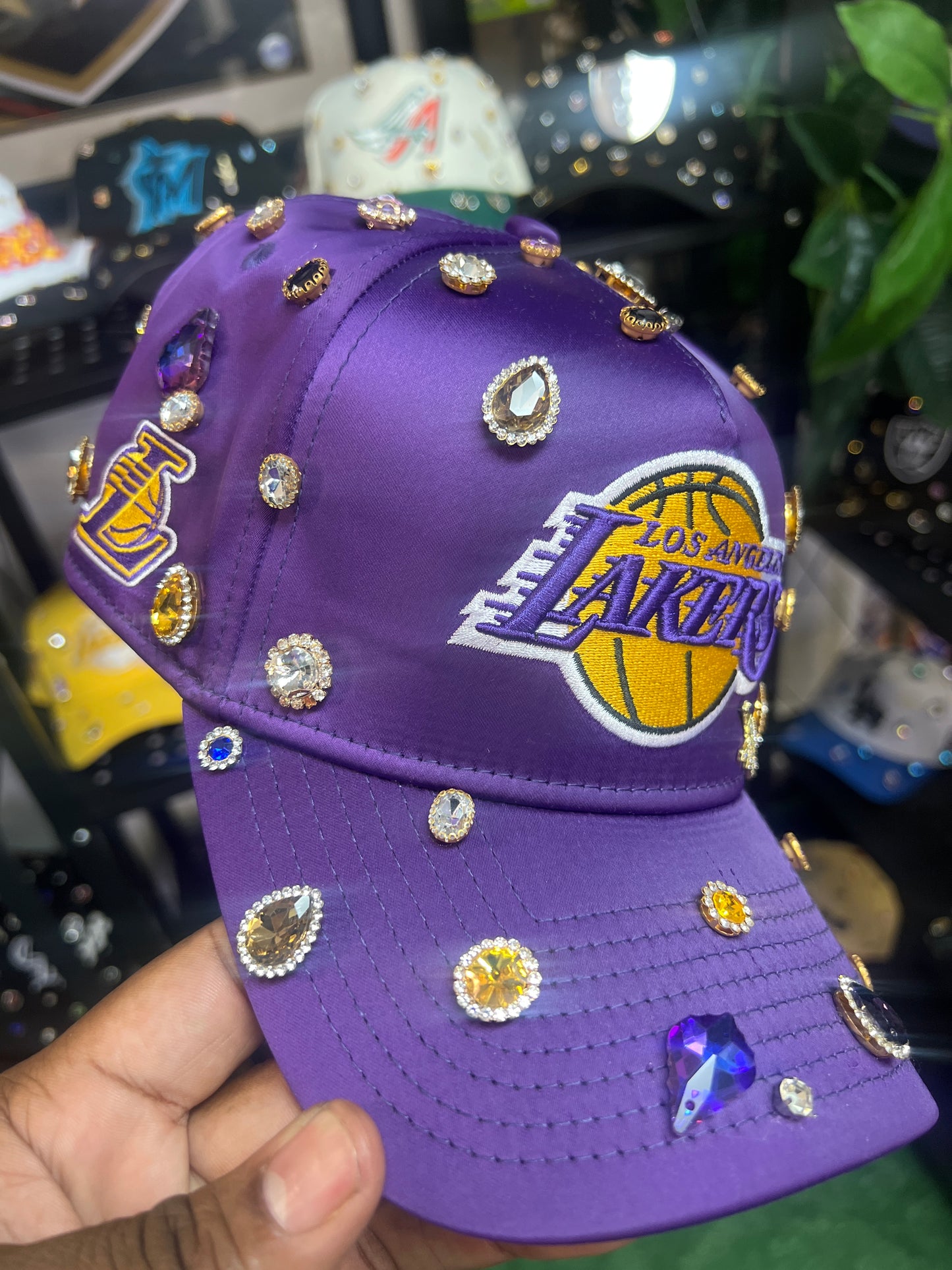 Custom Satin La Lakers