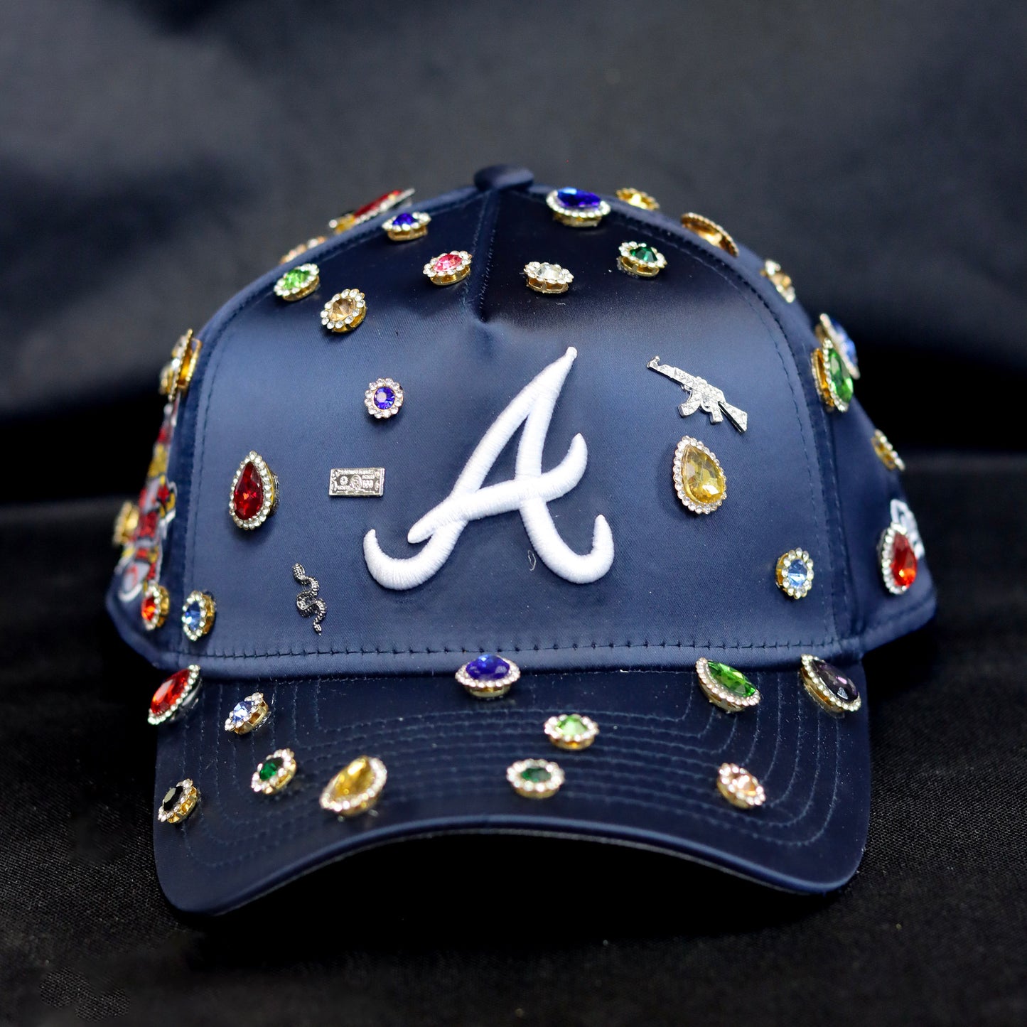 Satin N’blue Atlanta braves
