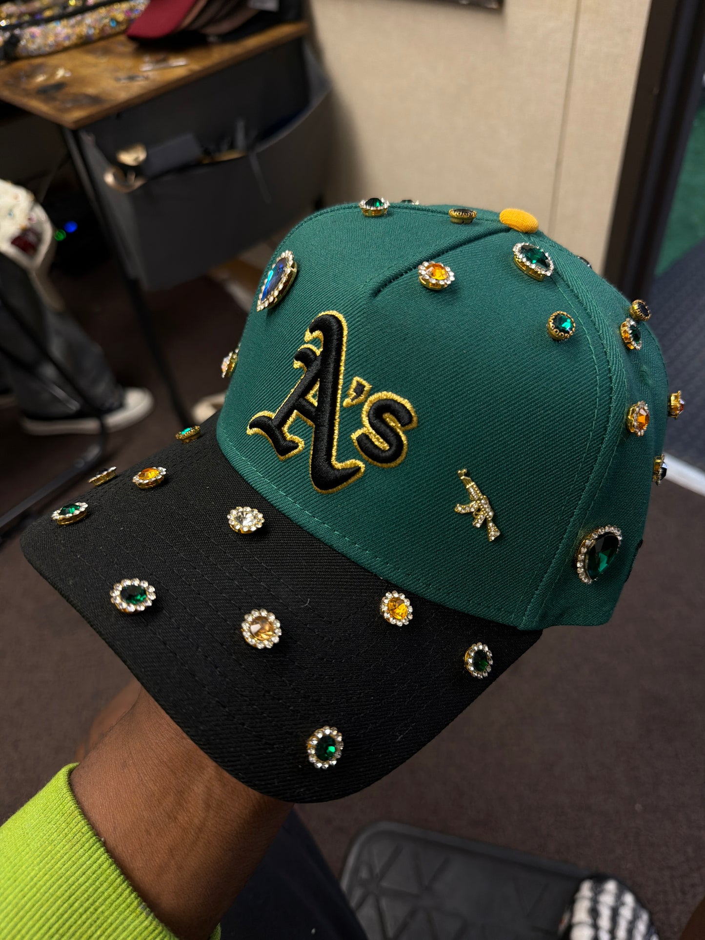 Custom A’s Hat