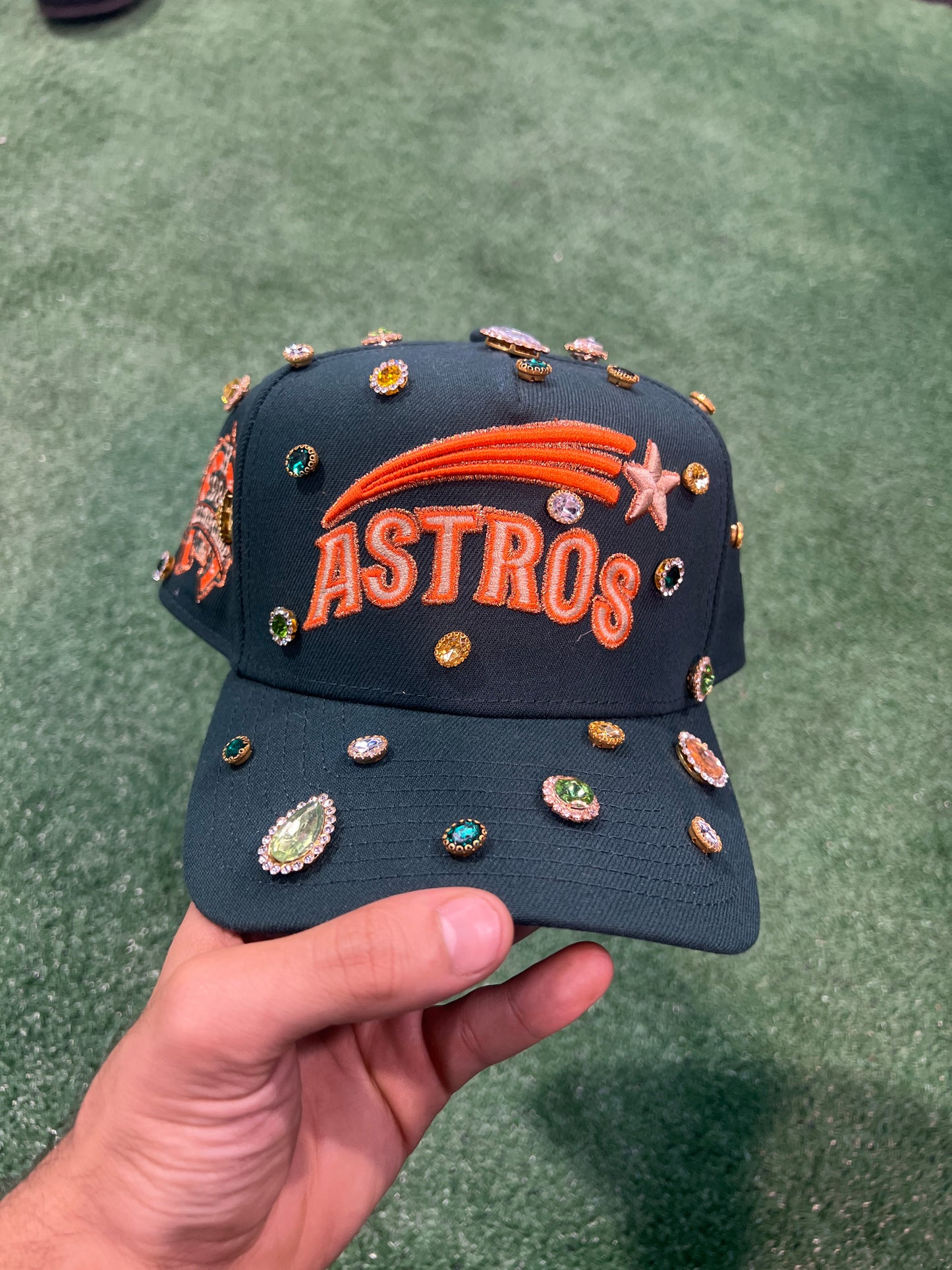 Custom Dark Green Houston Astros