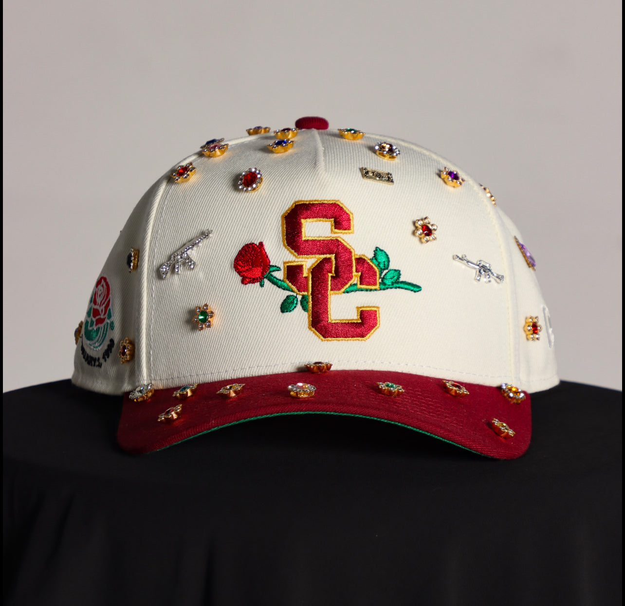 Custom Sc w/red rose