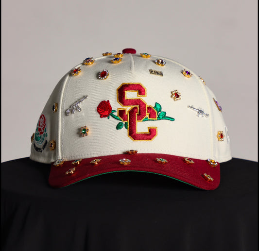 Custom Sc w/red rose