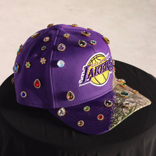 Custom Purple/camo Lakers