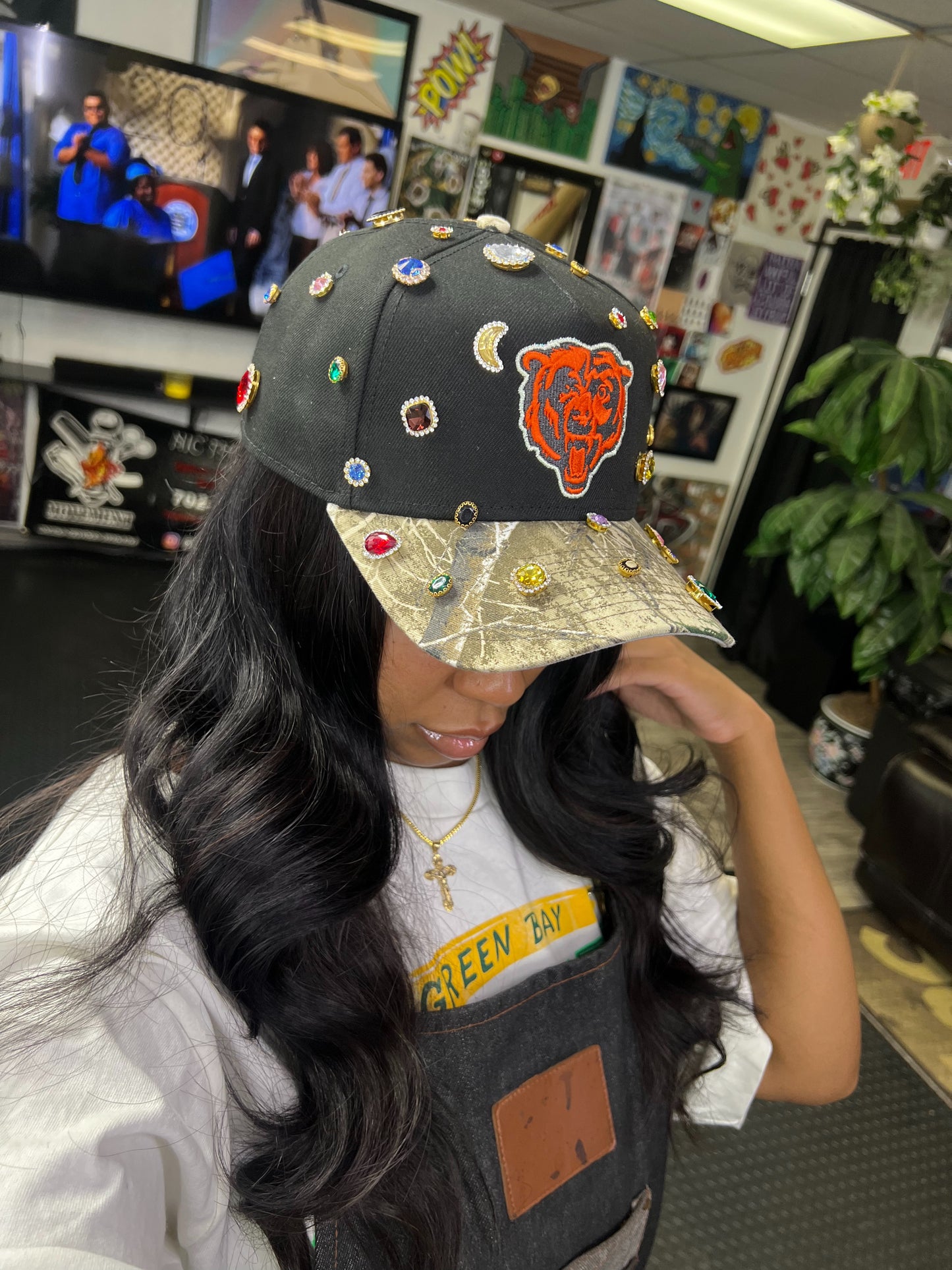 Custom camo/ Chicago Bears