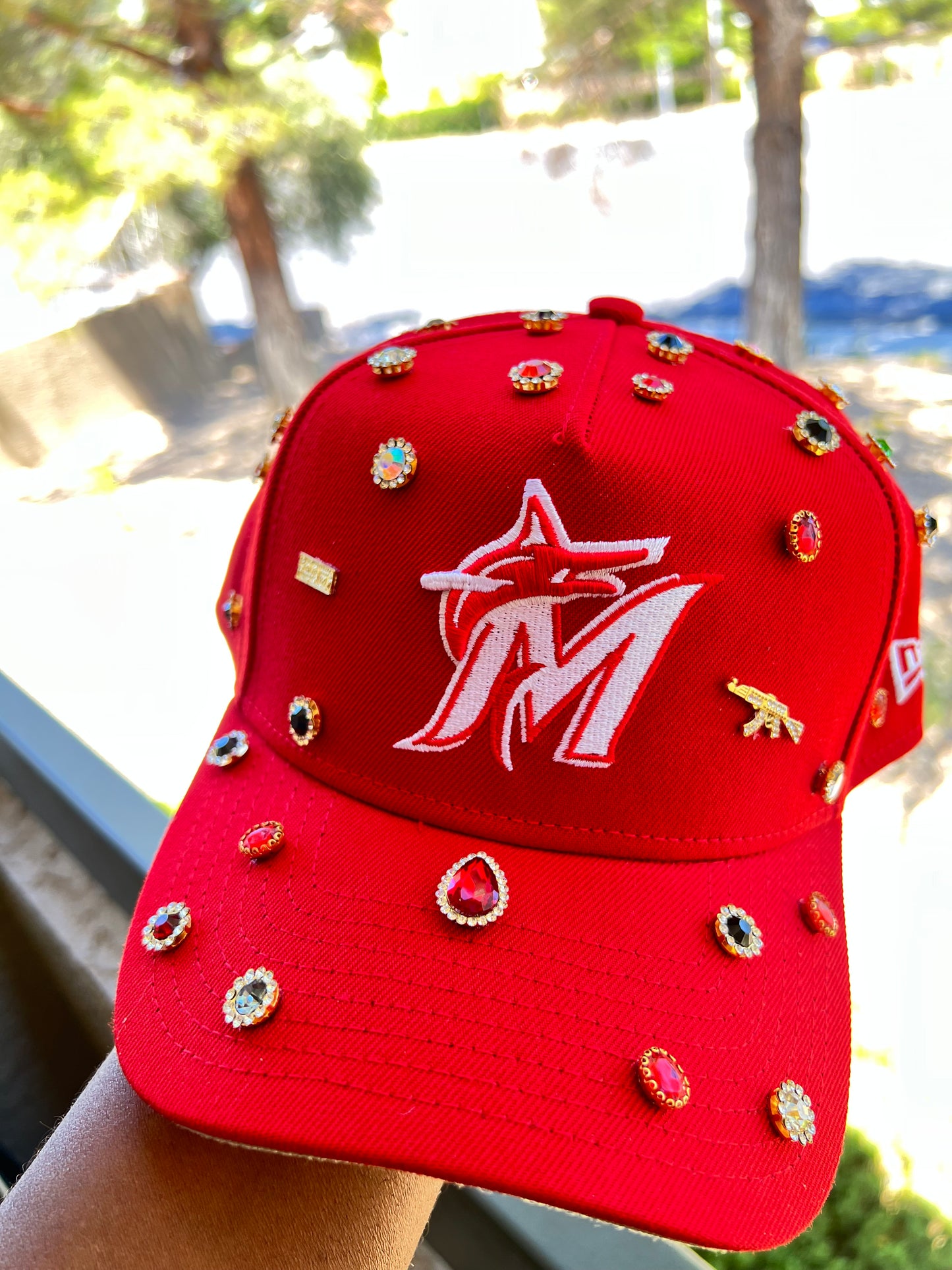 Custom “Red” Florida Marlins